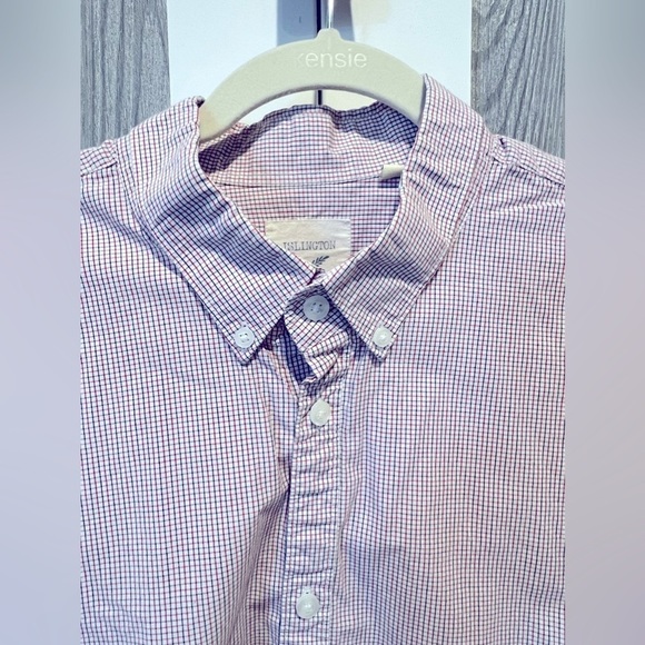 Islington Other - 120. Islington Oxford Shirt XXL (Red/Black/Charcoal Gray)